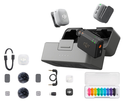 Mikrofon DJI Mic Mini 2 (2 TX + 1 RX + Etui ładujące)